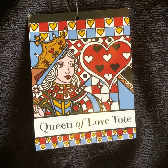 💗 Brighton’s Queen of Love Valentine’s Tote Bag - Picture 15 of 15